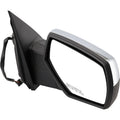 Set of 2 Heated Manual Fold Mirrors for Chevy GMC