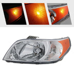 Halogen Headlight Pair for Chevy Aveo 5 LS/LT (2009–2011) W/Amber Reflector