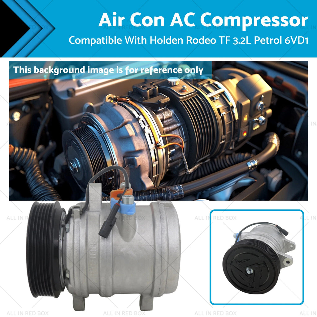 A/C Compressor for Holden Rodeo TF 3.2L Petrol (1997–2003)
