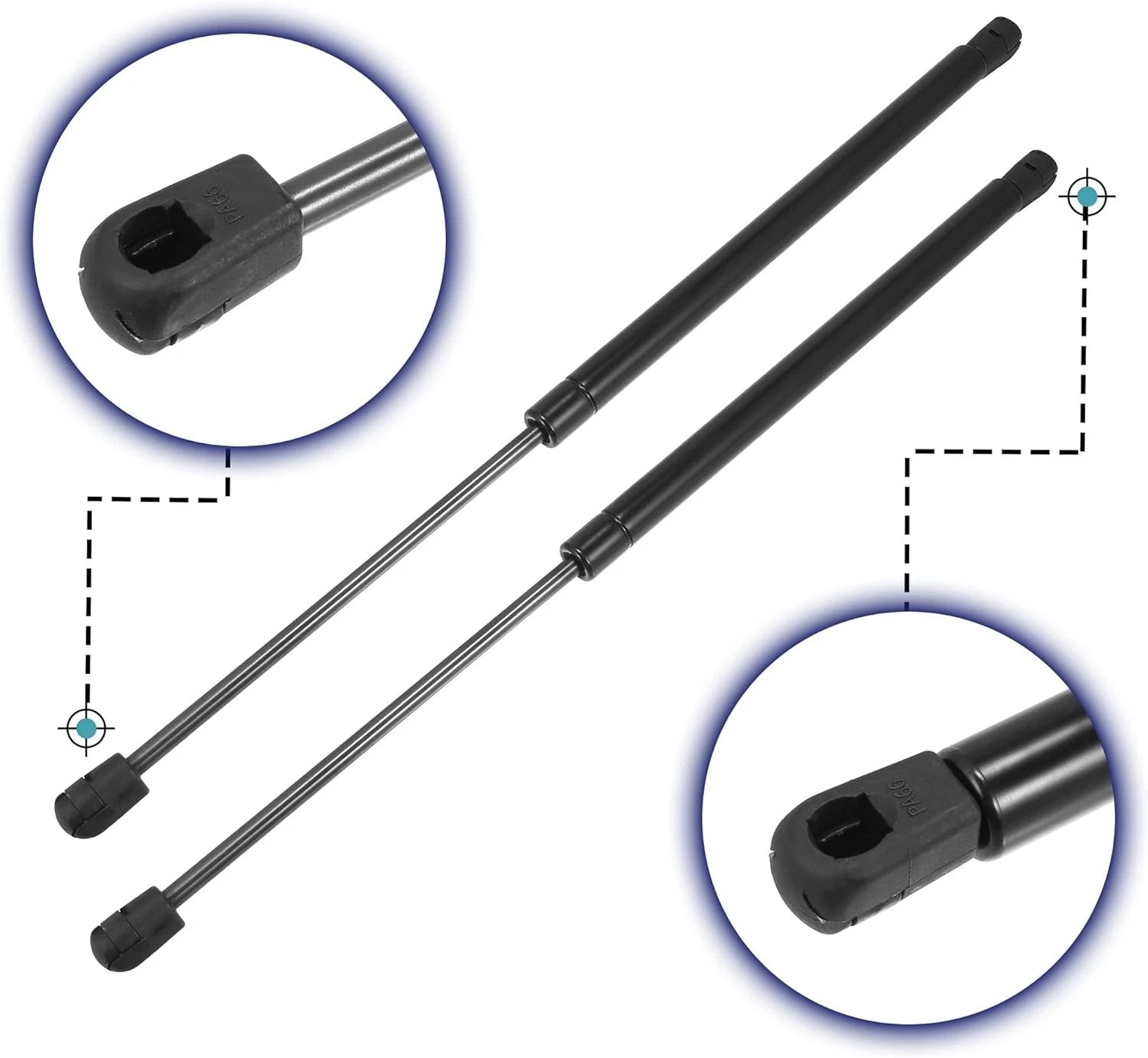 2X Tailgate Lift Support Struts Shock for Skoda Octavia (2004–2013) 1Z9827550