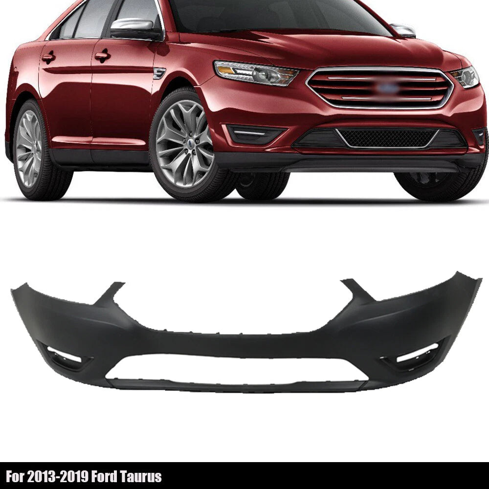 Front Bumper Cover for Ford Taurus (2013â2019) - Primed Black Plastic