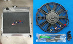 Aluminum Radiator + Fan for BMW E21 320i M10 (1977-1983)
