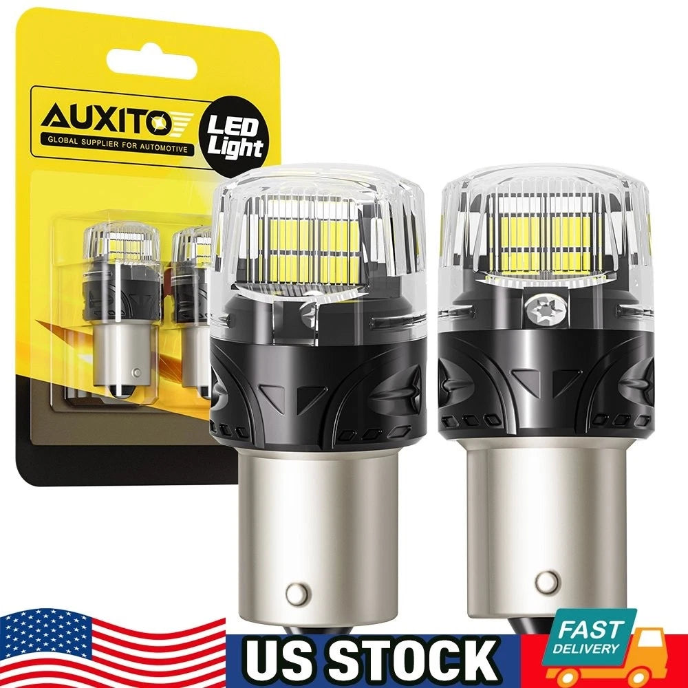 2X AUXITO 1156 7506 LED DRL Daytime Running Light Bulbs Cool White (N/A)
