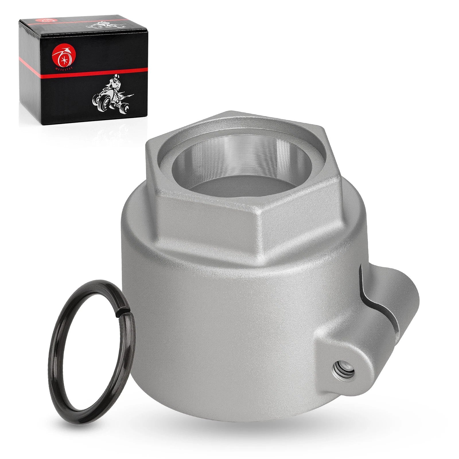 Axle Nut with Retaining Ring for Polaris Trail Boss Trail Blazer Scrambler (330-500)
