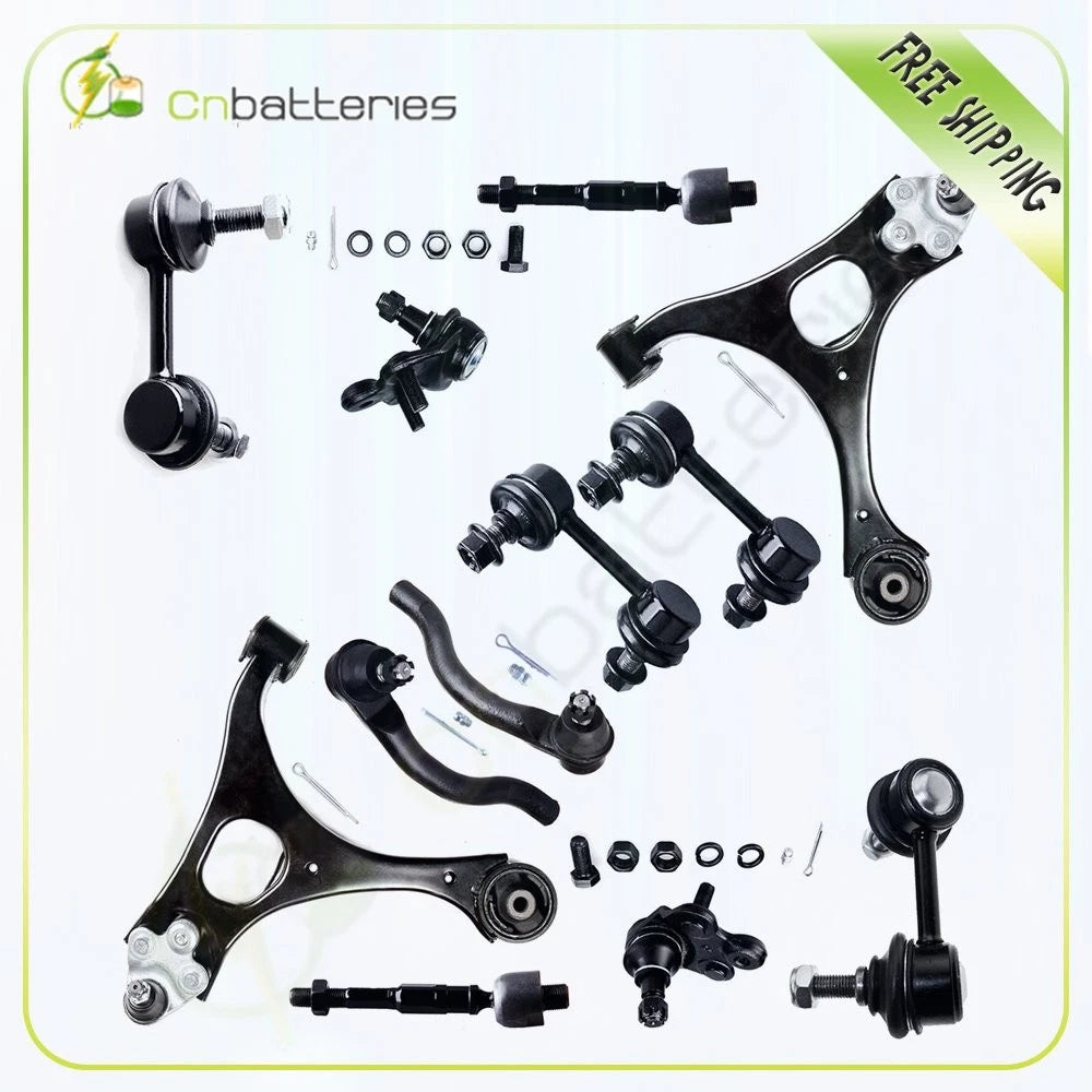 12Pcs Suspension Kit Control Arms for Honda Civic (2006–2011)