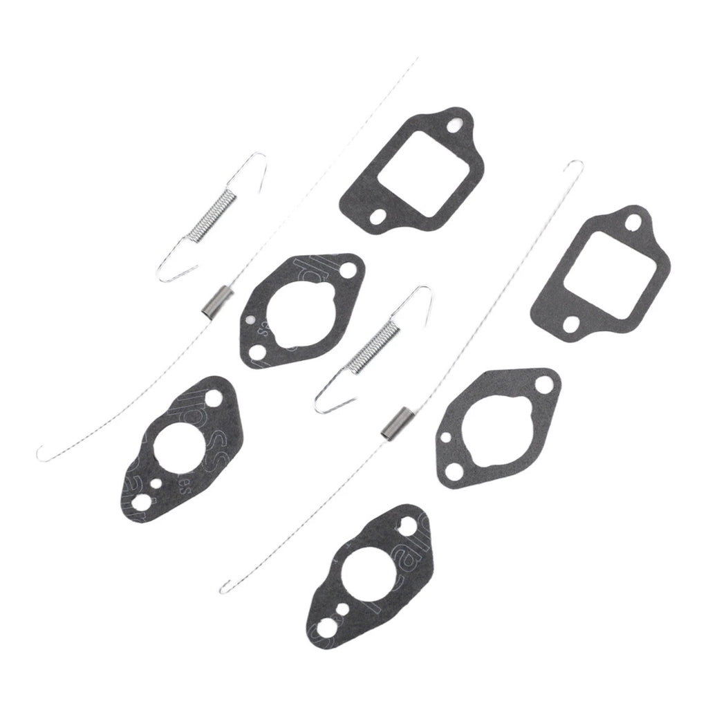 Set of 4 Throttle Springs & 6 Carburetor Gaskets for GC135 GC160