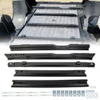 Black Truck Long Bed Rail Floor Support for Ford Super Duty F250 F350 F450 (1999–2018)