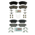 Bosch Blue Ceramic Disc Brake Pad Kit for Ford Fusion, Milan, MKZ, Zephyr (2006–2012)