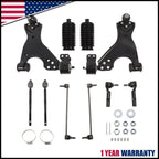 Front Lower Control Arm Tie Rod Suspension Kit for Acadia Enclave Traverse (2007–2016)
