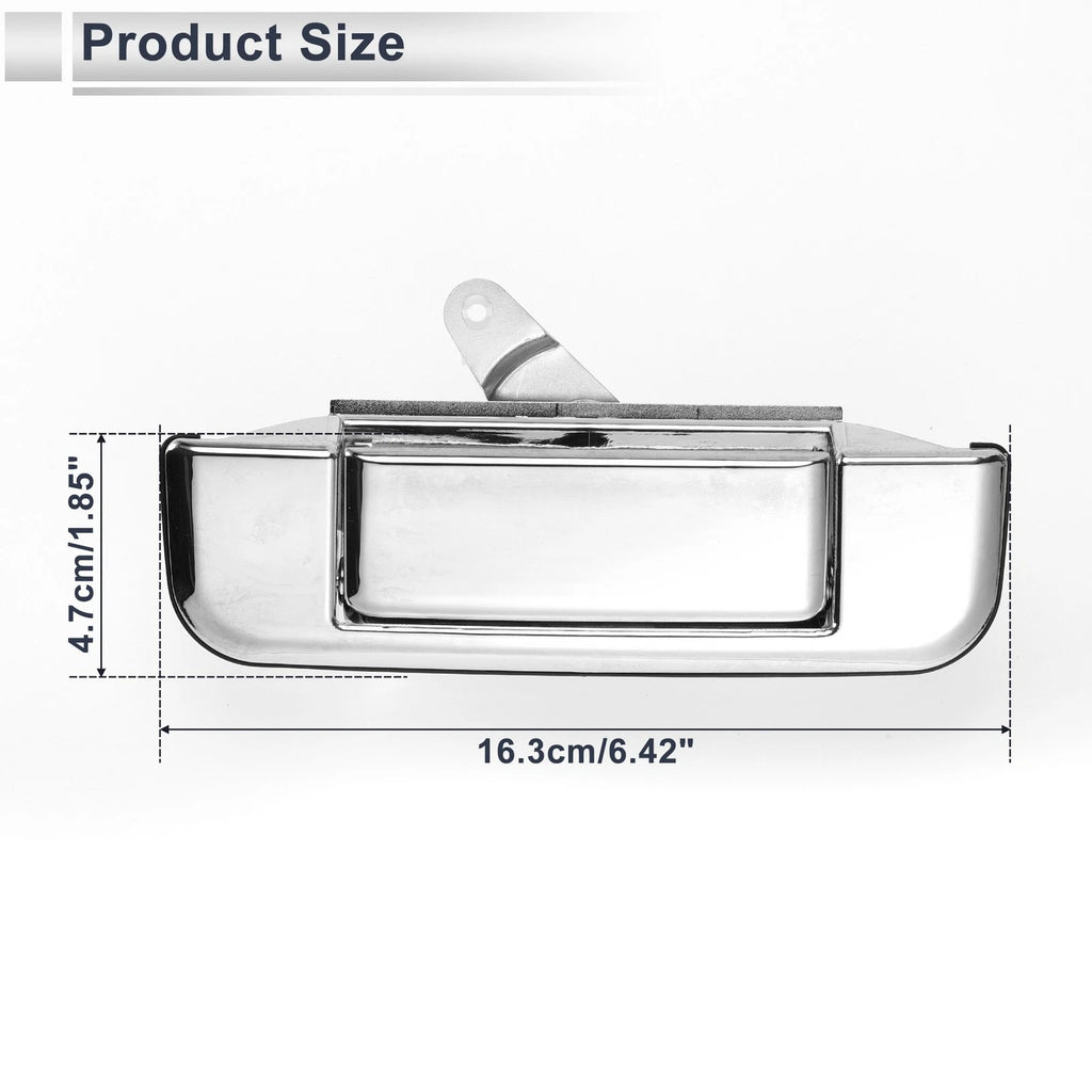 Exterior Door Tailgate Handles for Toyota Pickup (1989–1995) No. 6909089101 Silver Tone