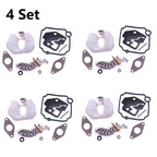 4X Carburetor Kit 8M0044576 for Mercury Mercruiser