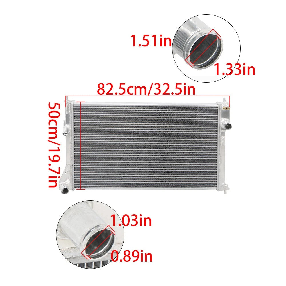 Aluminum Radiator for Lincoln MKT (2010–2016) Ford Flex (2010–2014) Explorer (2011–2015)