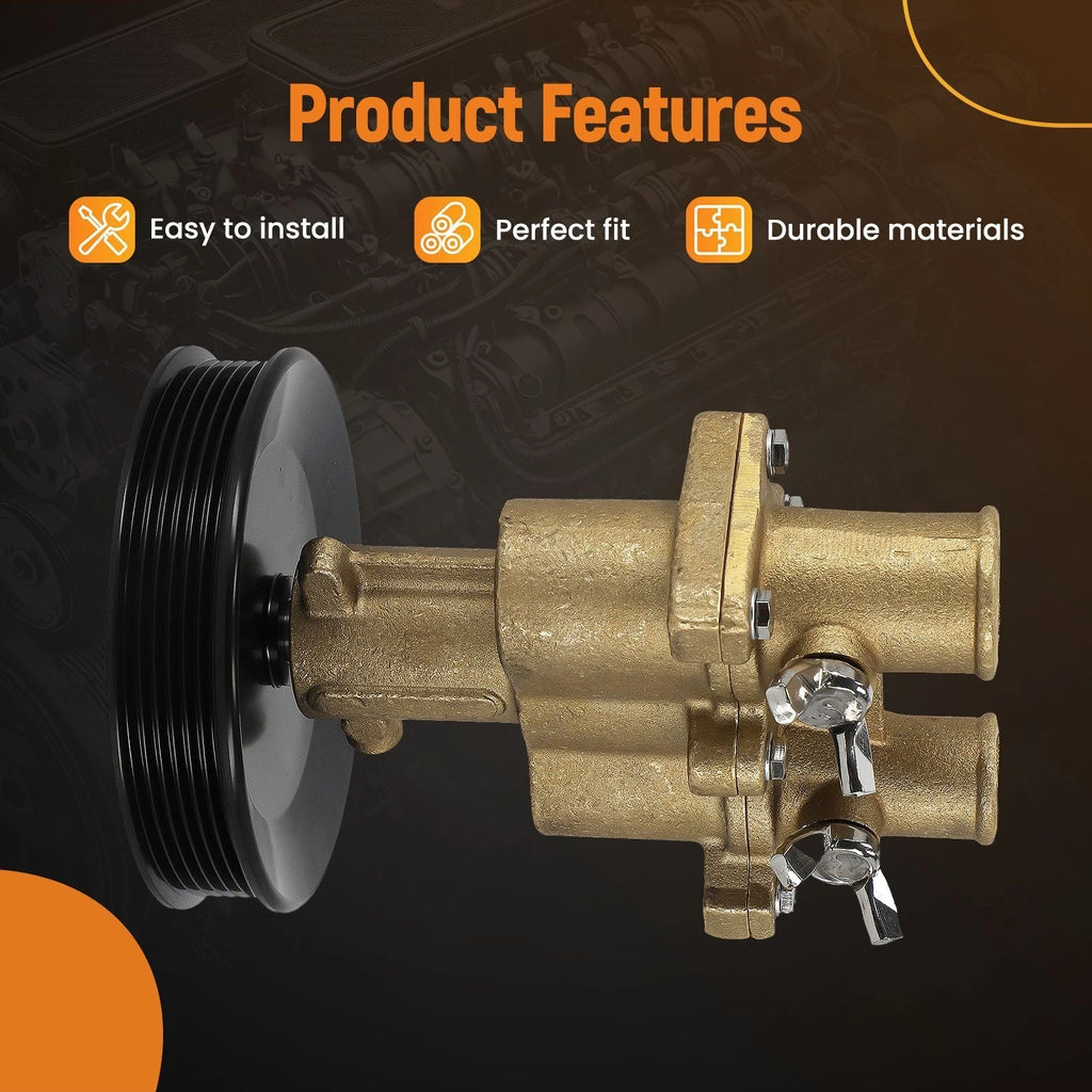 Sea Water Pump for Mercury MPI 4.3L-6.2L Sterndrive (1989–2001)
