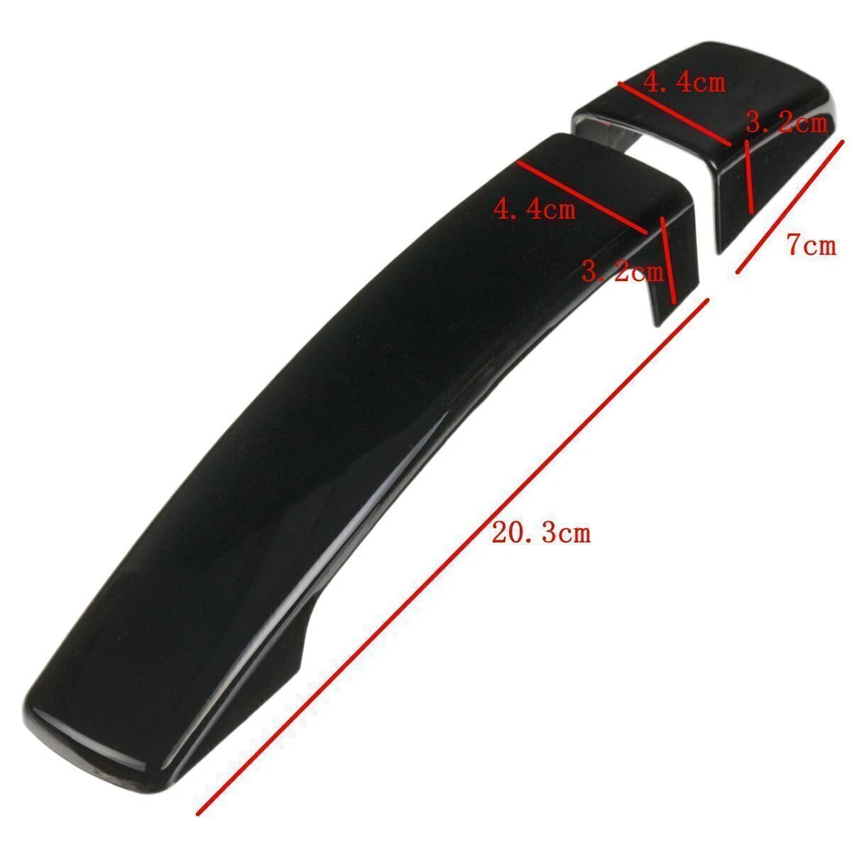 4 Door Handle Cover Kit for Land Rover LR2 LR3 Freelander 2 (2007–2015)