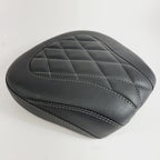 Wide Tripper Rear Solo Seat for Harley FLH FLT (Gun Metal Gray)