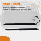 Set of 2 Rear Trunk Power Hatch Lift Supports for Tesla Model S (2012–2020) 6006610-00-A