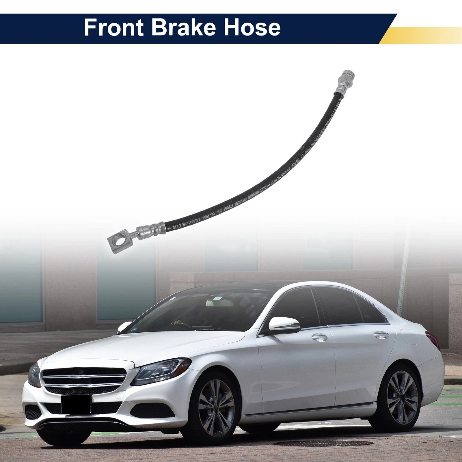Front Brake Hose for Mercedes-Benz C-Class (2015–2021) No. 0014204548
