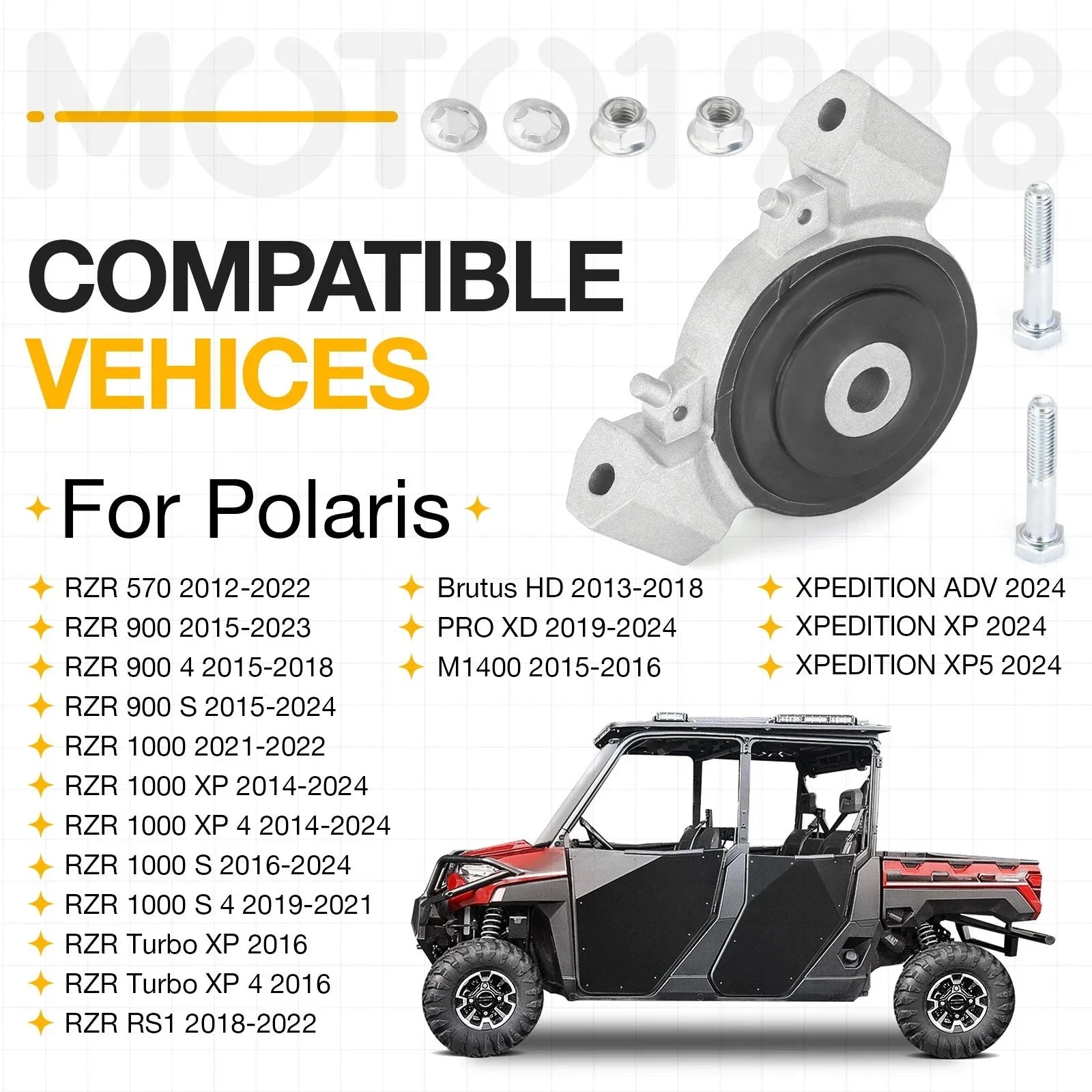 Engine Mount Isolator for Polaris Ranger