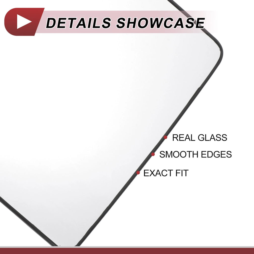 Heated Tow Mirror Glass Replacement for Ford F250 (2017–2022)