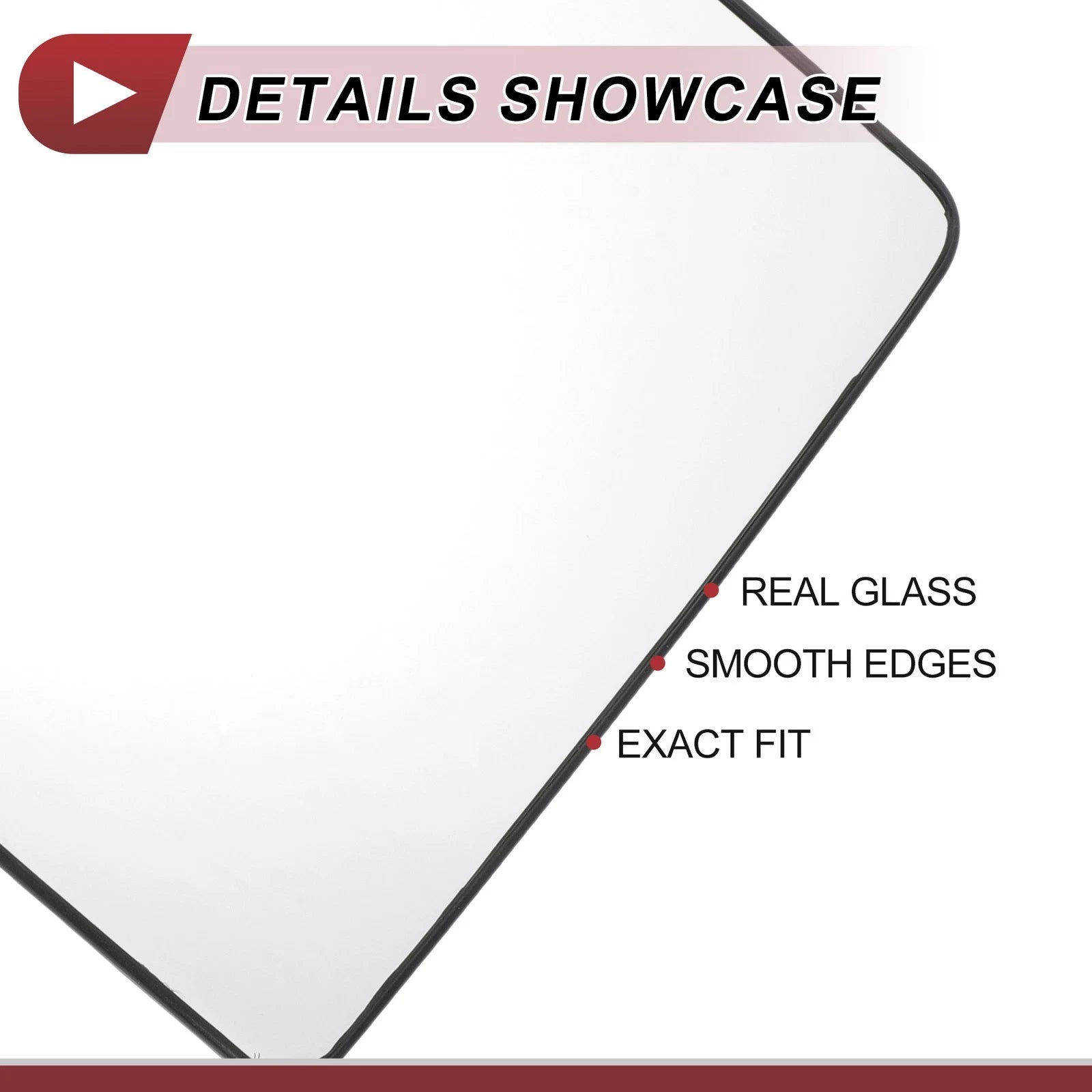 Heated Tow Mirror Glass Replacement for Ford F250 (2017–2022)