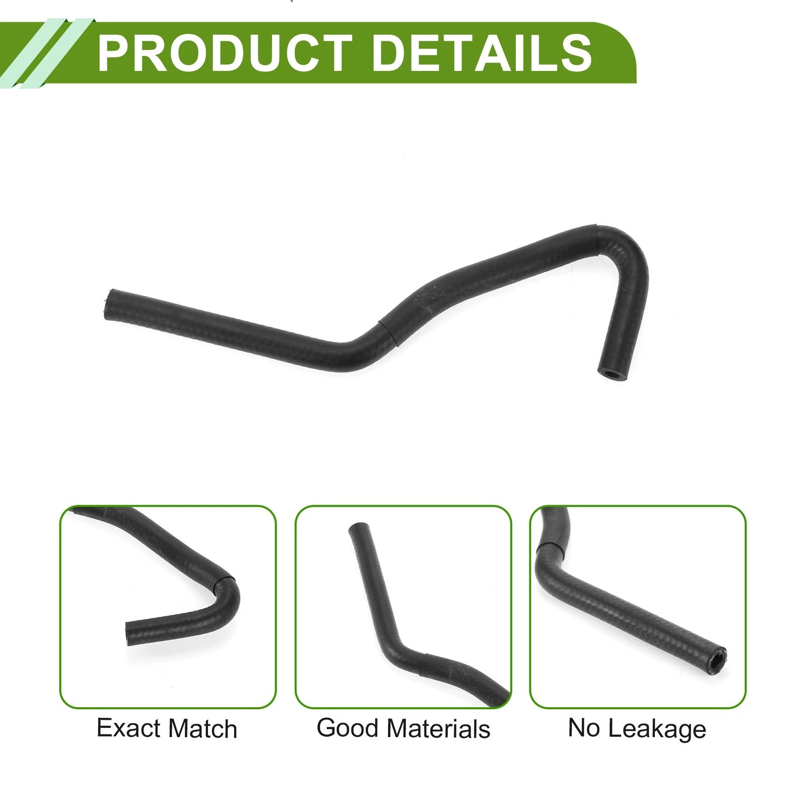 HVAC Heater Hose for Toyota Camry 2.4L (2002–2009) No. 1626428060 Rubber