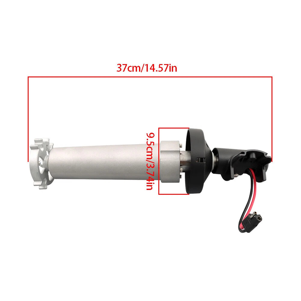 Torsion Assembly for Dometic 9100 Power RV Awning (Black)
