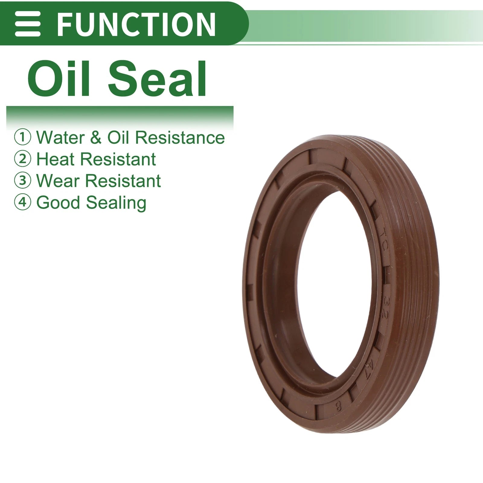 Set of 5 Oil Seals FKM Rubber 32x47x8mm for Various Models 