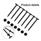 Set of 100 Heavy Duty Nylon Cable Ties for Cars