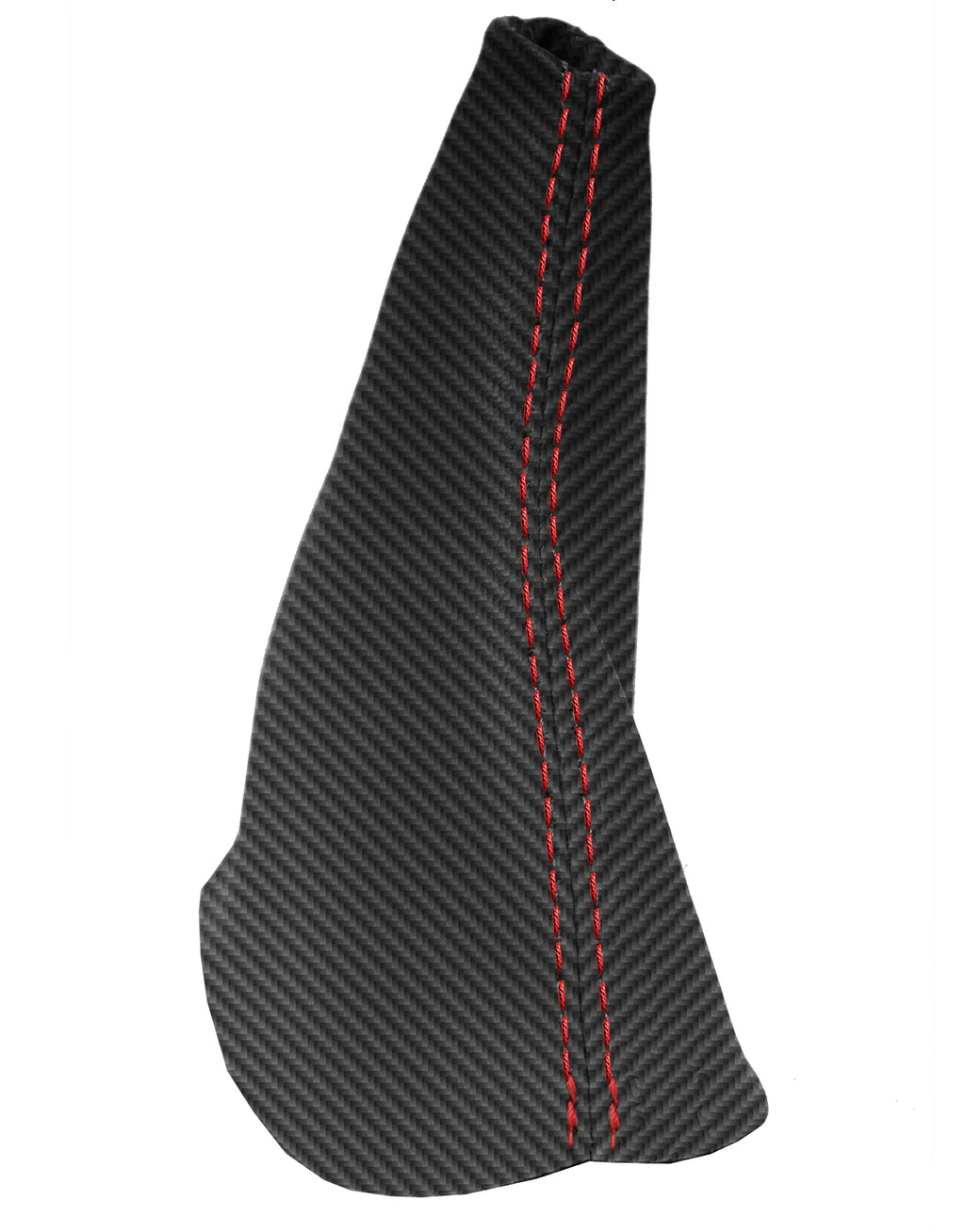 Manual Shift Boot Cover for Dodge Ram 2500 3500 (2003–2012) Carbon Fiber Red Stitch