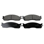 Set of 4 Akebono ProAct Front Ceramic Disc Brake Pads for Dodge Ram 1500 2500 3500