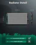 Aluminum Radiator for Chevy Cruze (2011–2015) Automatic Trans 13197