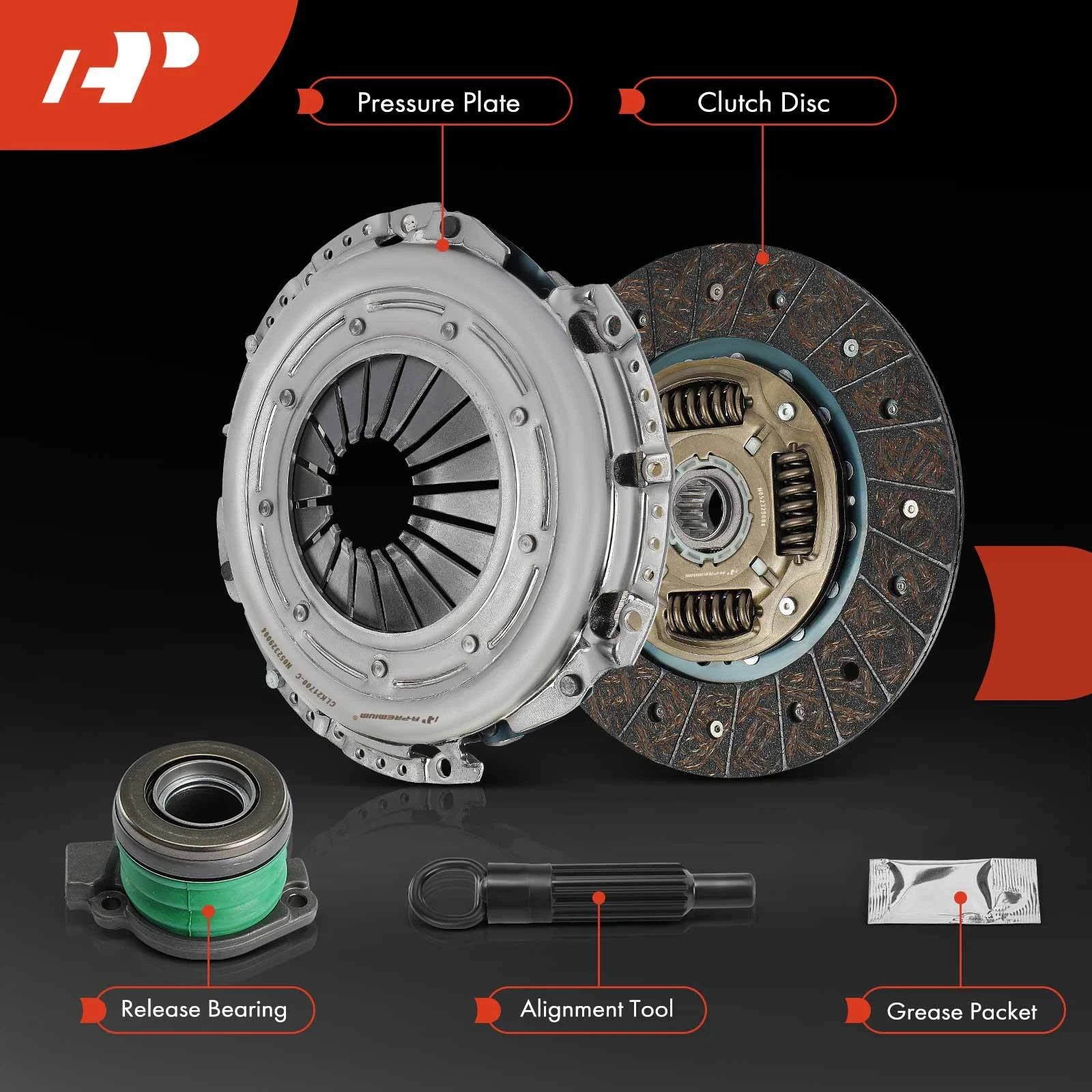 Clutch Kit for Saturn Ion (2004–2007) & Chevy Cobalt (2005–2007) L4 2.0L