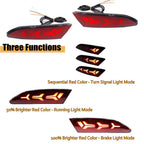 3-in-1 Rear Tail Fog Light with Sequential Turn Signal LED for Ford Focus (2012–2014)