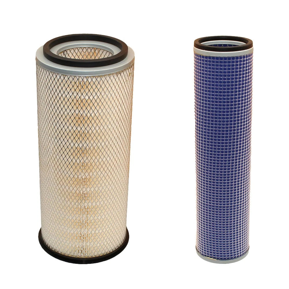 Set of 2 Inner Outer Air Filters for Ford 555C 555D 575D
