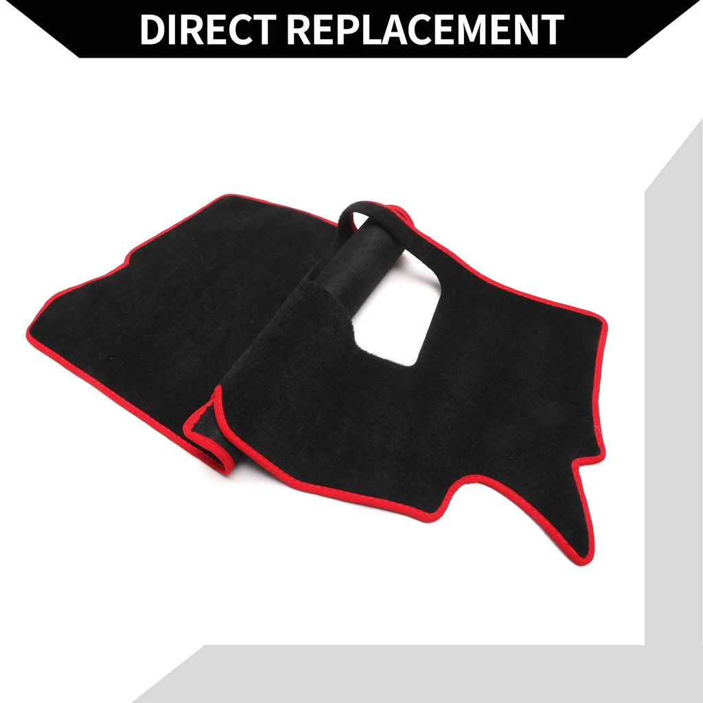 Dashboard Cover Mat for Mazda CX-30 (2020–2024) Black Red