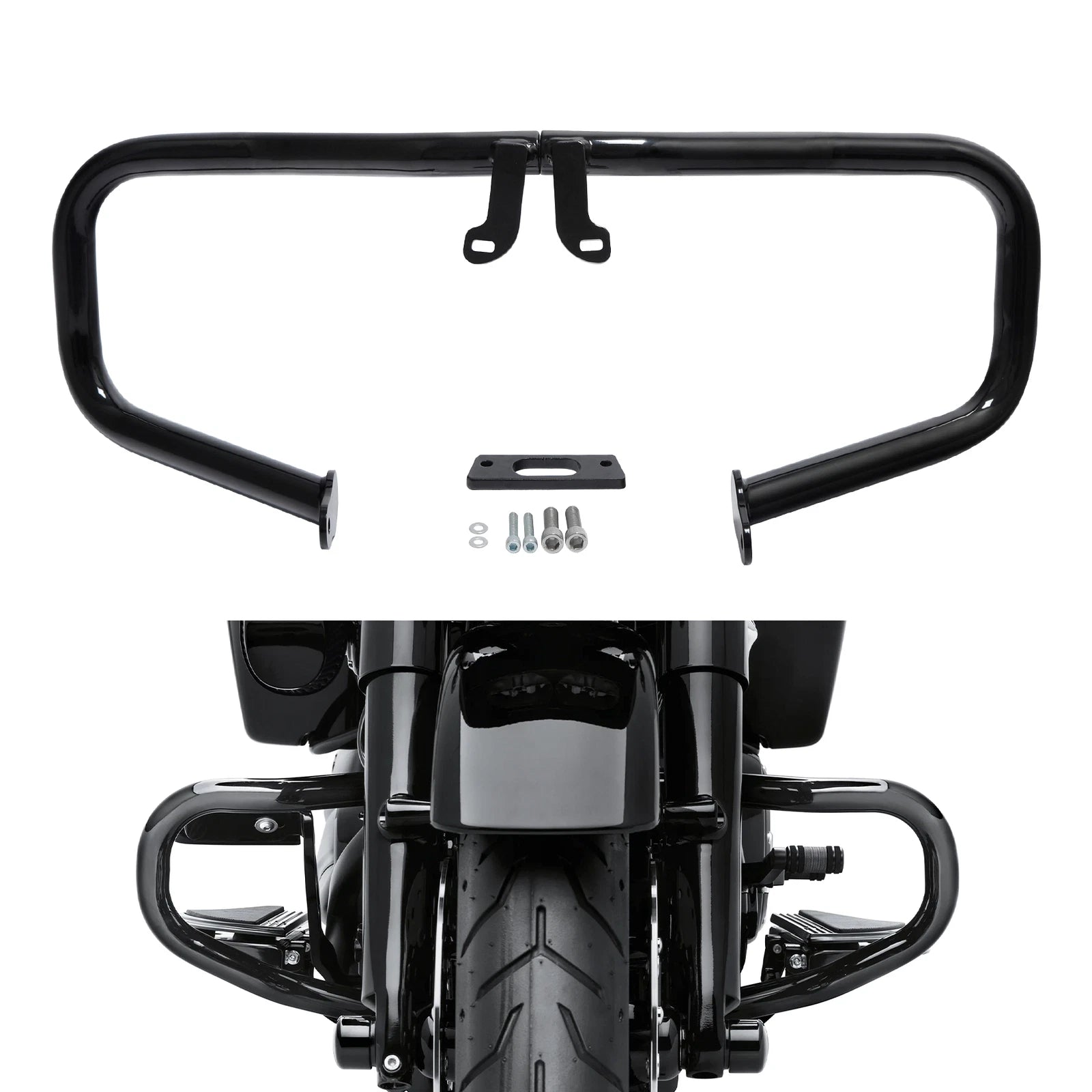 Engine Guard & Fairings Spoilers Cover for Harley Road Glide FLTRX (2017–2023)