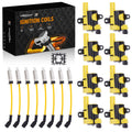 Complete Ignition Coil & Wire Set for Chevy Silverado HD 6.0L V8 (2001–2007) UF262