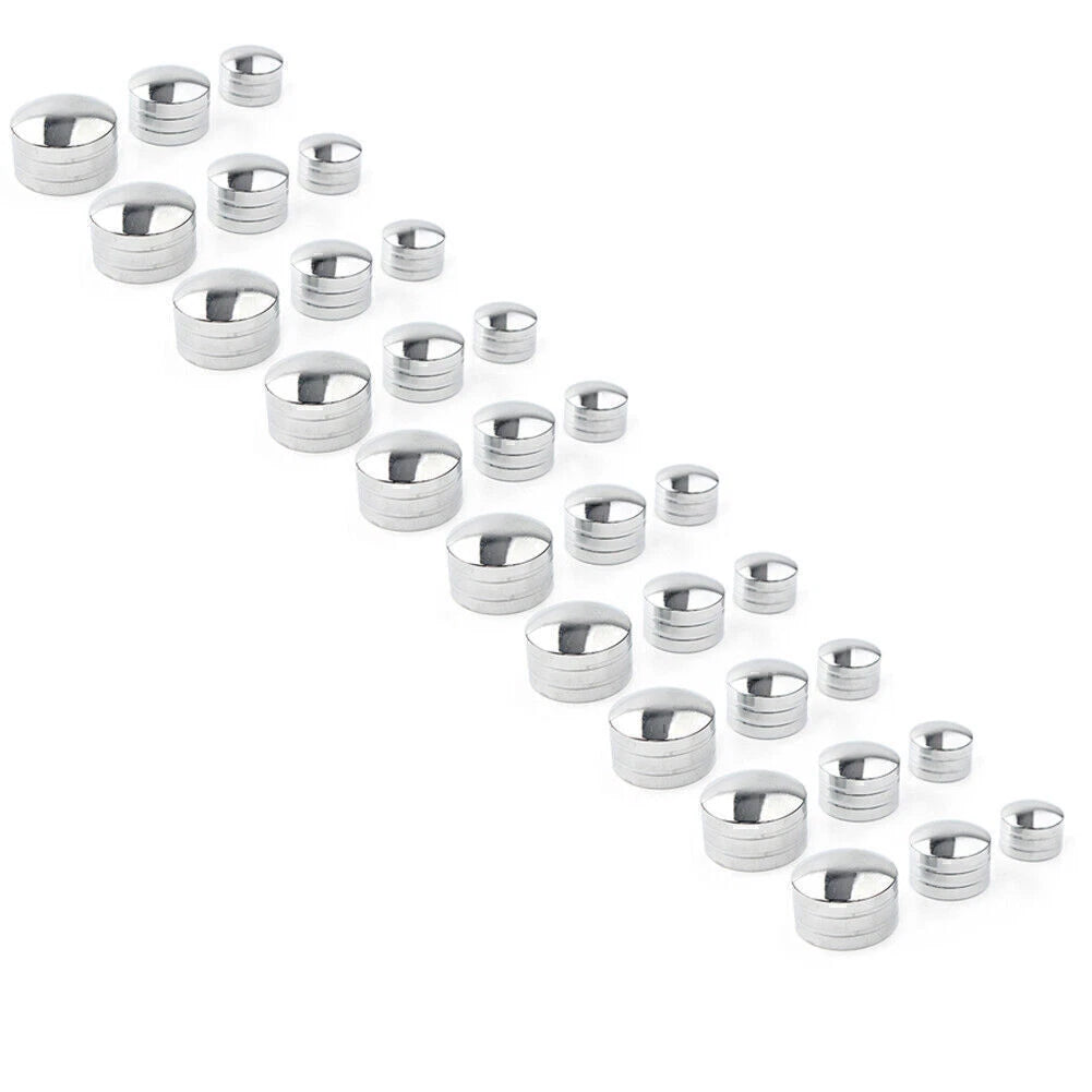 Inner Schrauben Motor Hex Drive Bolt Topper Caps Cover for Harley (9mm-13mm)
