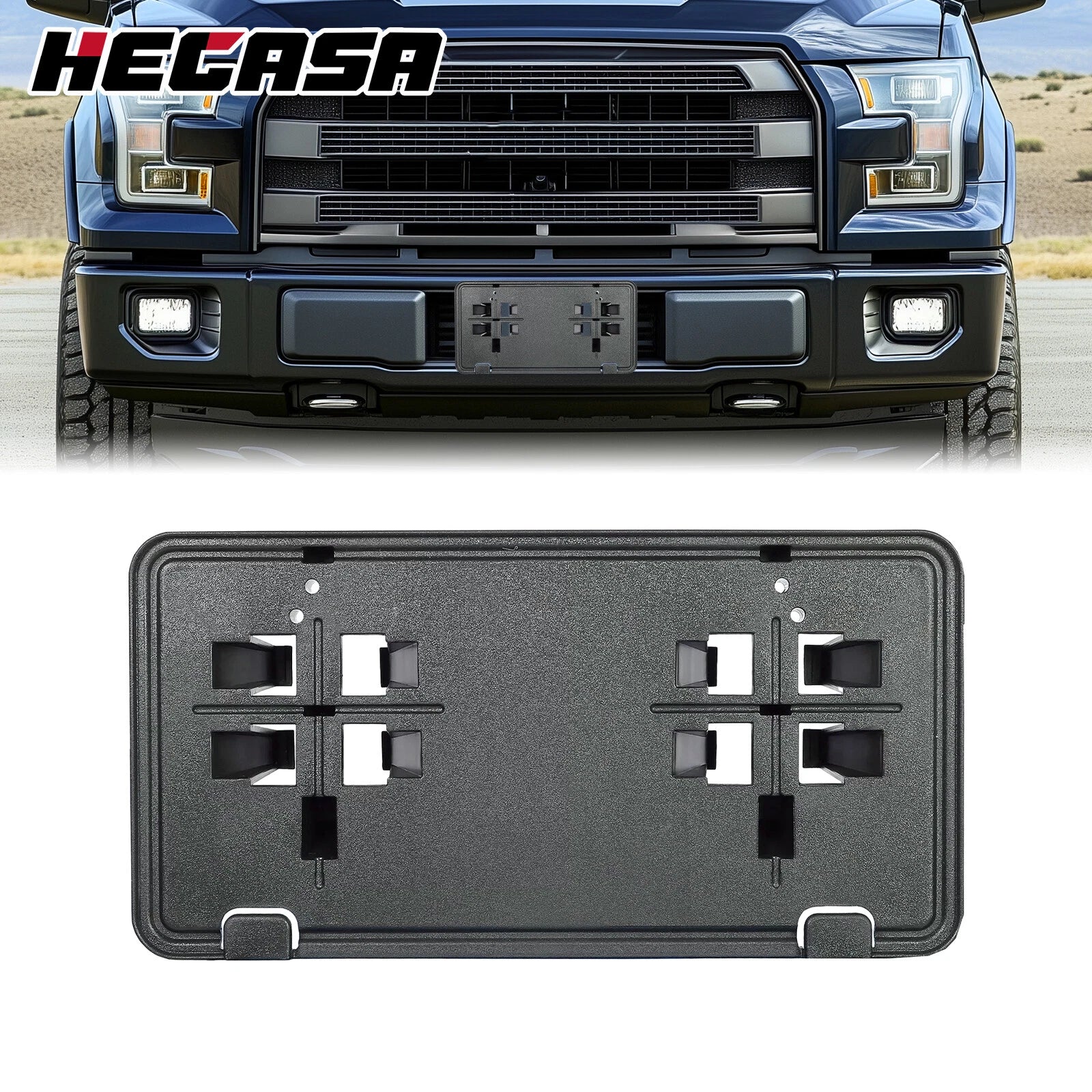 Front License Plate Bracket Mount Holder for Ford F-150 (2015–2017) FL3Z17A385B
