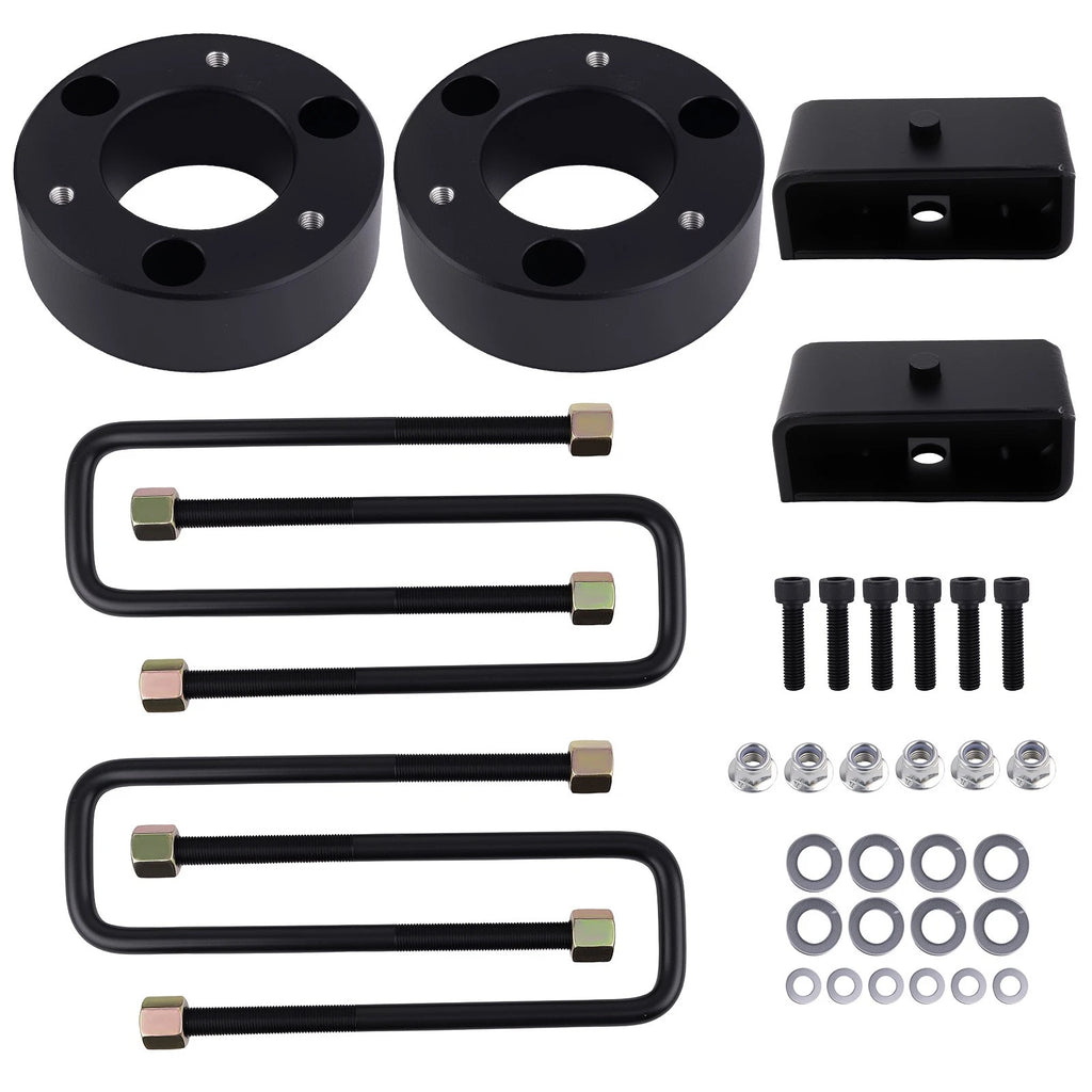 3" Suspension Lift Spacers for Nissan Titan (2004–2023) with Hardware Black