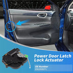 Rear Passenger Side Power Door Lock Actuator for Toyota Sienna (2004–2009) 8562008071