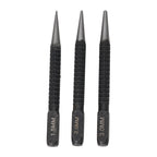 Marking Center Punch Set of 3 - 1.5mm, 2mm, 3mm Alloy Steel