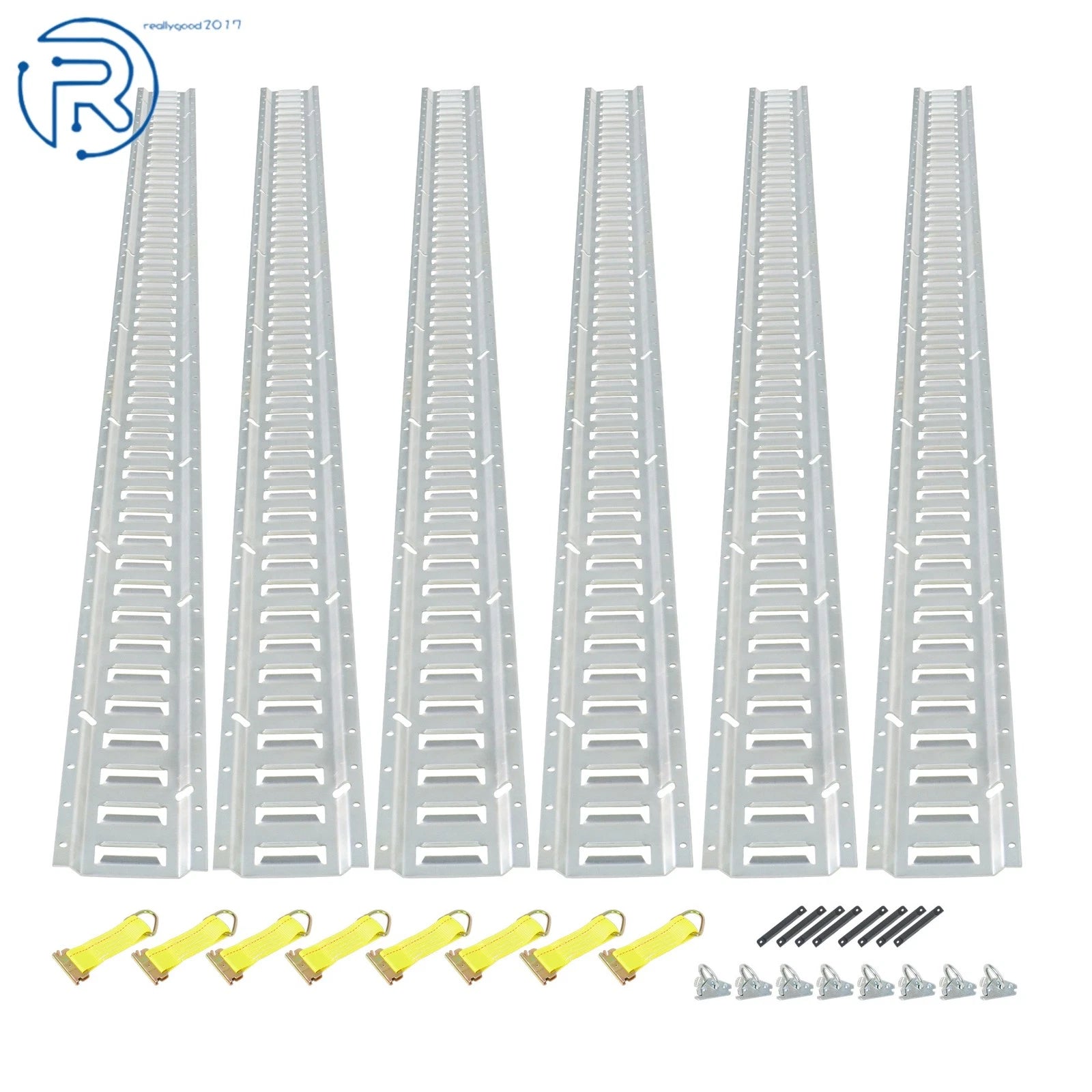 Set of 30 Durable 8' E Track Tie Down Rails for ATV Truck