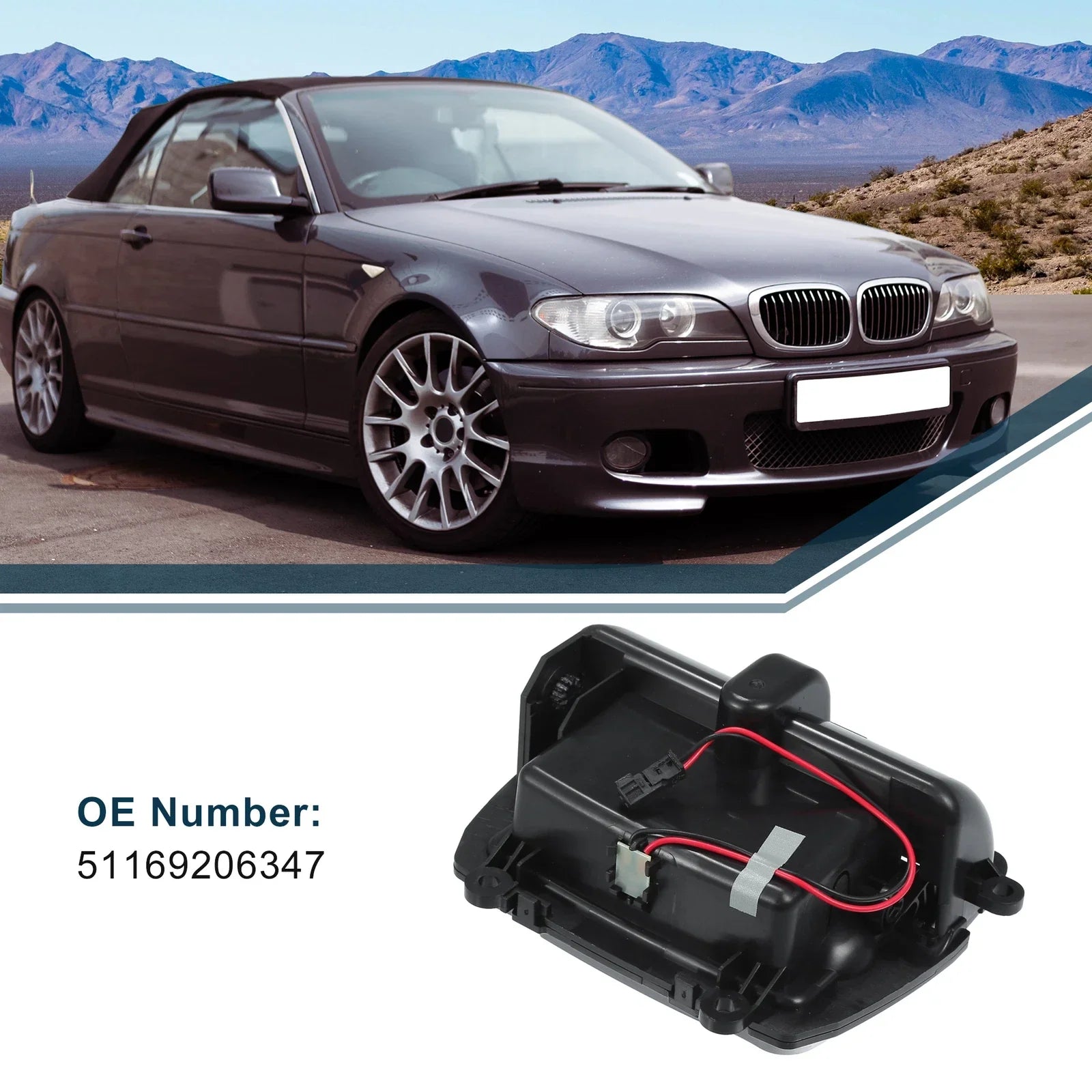 Cup Holder for BMW 523i (2009 - 2010) Black