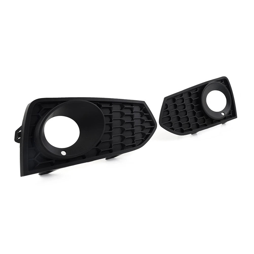 2pcs Closed Mesh Front Bumper Fog Light Grille for BMW 2 Series F22 F23 (2014–2021)