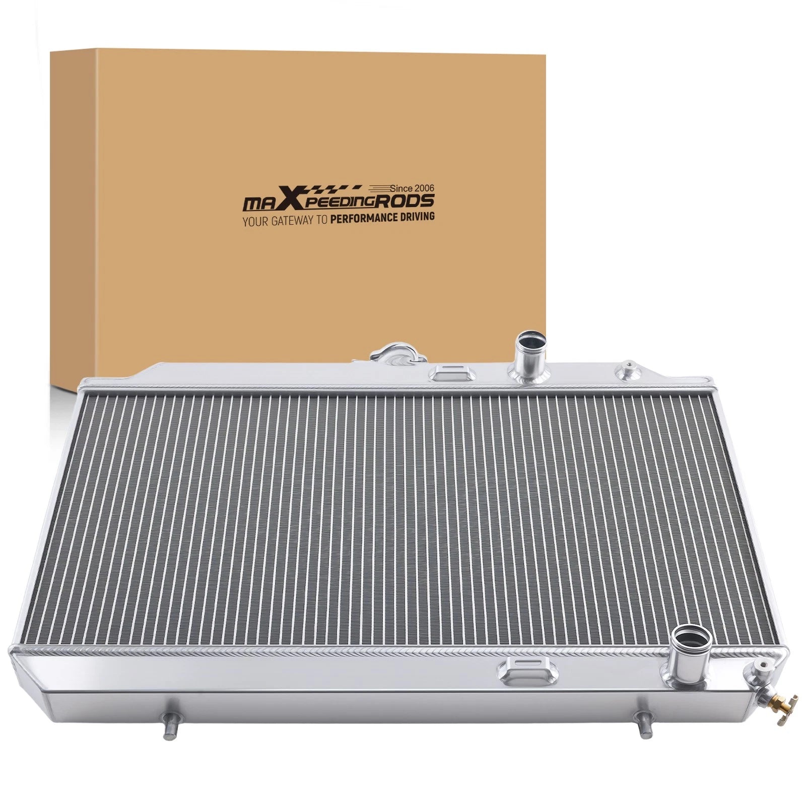 2 Row Aluminum Coolant Radiator for Acura Integra GS (1990–1993) 63343
