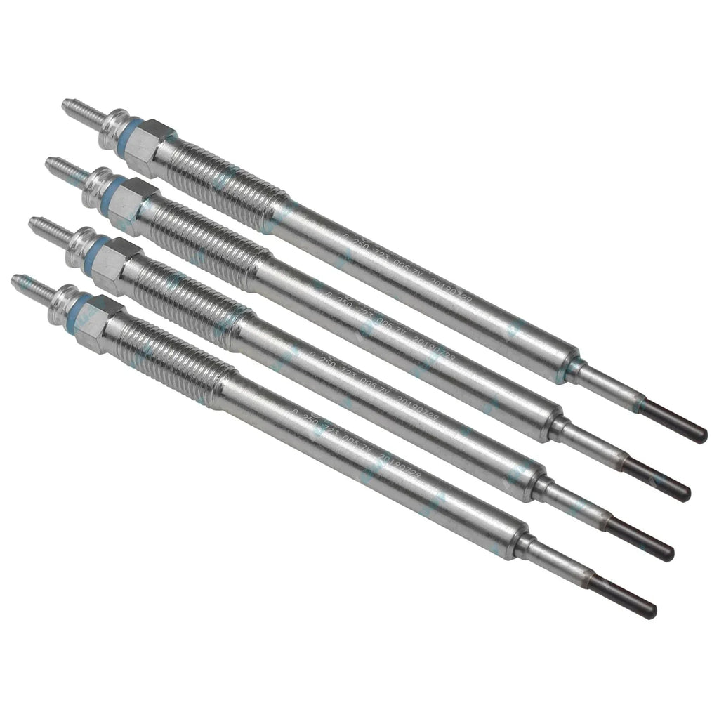 Set of 4 Bosch Glow Plugs for Toyota Fortuner GUN156 2.8L 1GD-FTV Diesel 15~19
