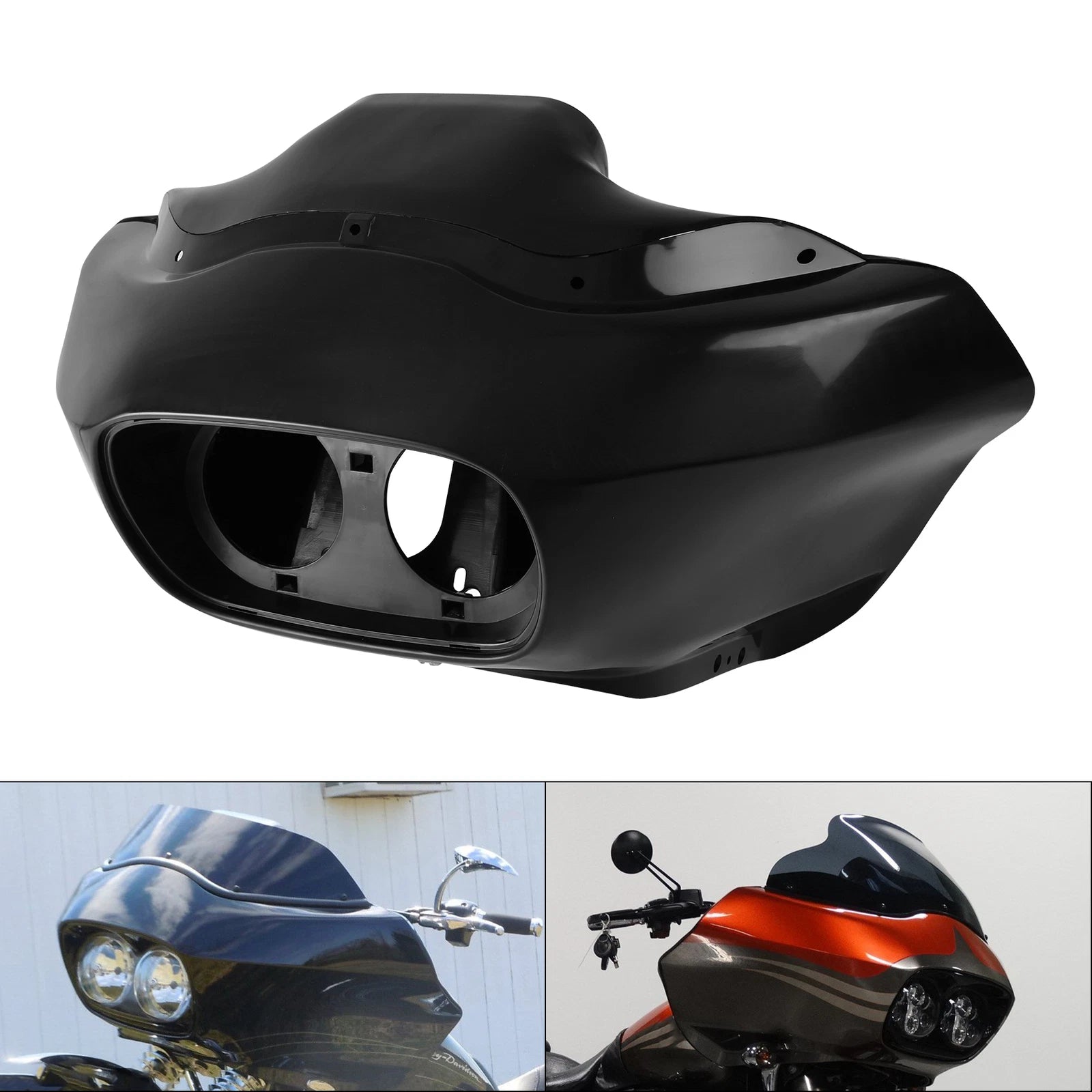 Inner Outer Fairings for Harley Road Glide FLTR (1998–2013) 5.75" Dual Headlight
