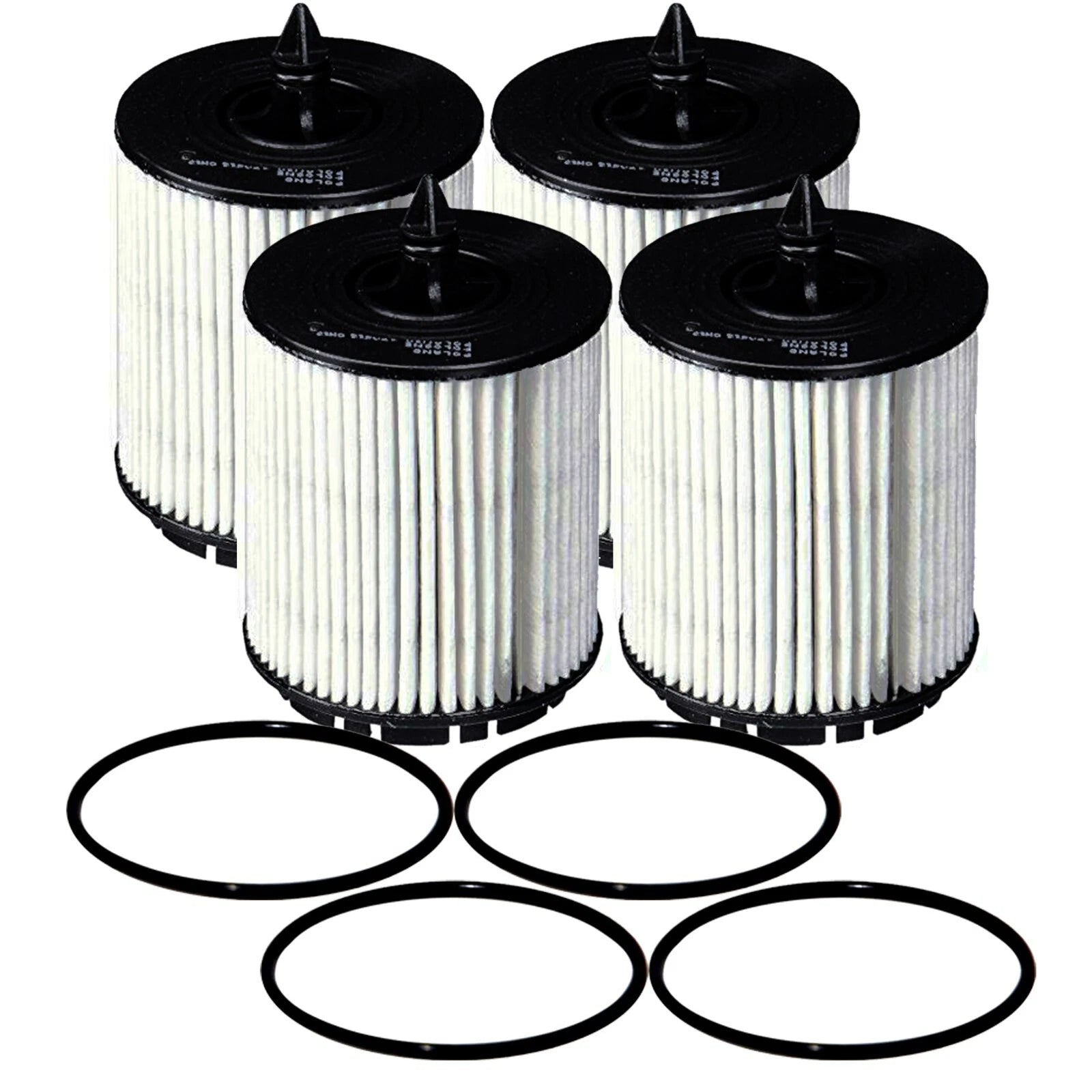 Set of 4 Wix 57082XP Engine Oil Filters for (Metal Free)