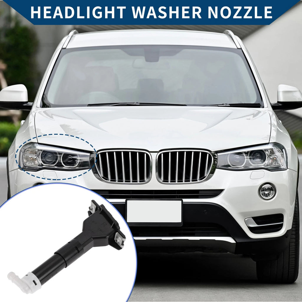 Front Passenger Side Headlight Washer Nozzle for Honda Civic (2005–2011) 1pc